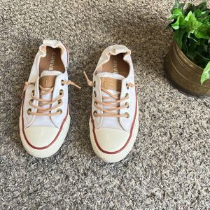 Converse Women CT All Star Shoreline Casual Shoes Sneakers Shoe Size US 5 White